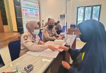 Polres Malang Percepat Penyaluran Bantuan Kepada Pedagang Kecil