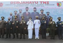 Peringati HUT TNI ke-76 Kapolda Jatim Apresiasi Gelaran Vaksinasi Serentak