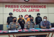 Ditreskrimum Polda Jatim Ringkus 2 Tersangka Penggelapan Emas 7 Kilo Dengan Nilai 6 Milyar