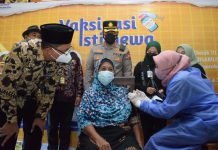 Kejar Target 60 Persen Vaksinasi Lansia di Sidoarjo dalam Seminggu