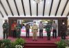 Kapolres Malang Hadiri Kegiatan Kodim 0818/Malang – Batu Dalam Penutupan TMMD ke – 112 TA. 2021