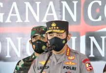 Gandeng PCNU Banyuwangi, Kapolri Kejar Target 70 Persen Vaksinasi Presiden Jokowi