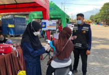 Vaksinasi Drive Thru Polres Malang Kali Ini Ada Di Rest Area Karangploso