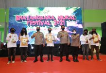 Salurkan Aspirasi Pecinta Seni, Polda Jawa Timur Gelar Bhayangkara Mural Festival 2021