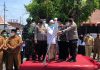 Kapolres Pasuruan menghadiri pelepasan dan pemberangkatan Kafilah Musabaqoh Tilawatil Qur’an tingkat Provinsi Jatim