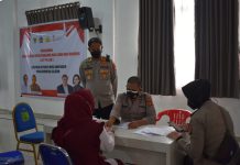 Selama Satu Bulan, Polres Muba Salurkan BTPKLW Sebanyak 2450 di 15 Kecamatan