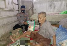 Gerak Cepat Bripka Khoirul Anam SH, Warga Tidak Mampu Di Desa Rong Dalam Omben Mendapatkan Perawatan Medis