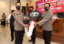 Vaksinasi Tuntas 100 Persen, 5 Polsek Dapatkan Mobil Dinas dari Forkopimda