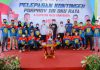Plt Bupati Beni Hernedi Lepas Kontingen Muba Hadapi Porprov XIII OKU Raya