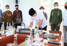 Fokus Komoditas Karet dan Sawit, Pemkab Muba Tandatangani Kesepakatan MASKOT