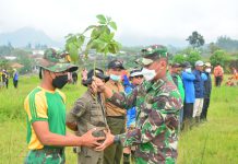 Divif 2 Kostrad Cetuskan Aksi Indonesia Hijau Untuk Cegah Bencana
