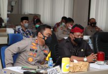 Vaksinasi Covid-19 Melonjak Drastis, Plt Bupati Nganjuk Apresiasi Kinerja Kapolres Nganjuk