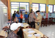 Forkopimda Kabupaten Malang Melakukan Pengecekan di Beberapa TPS