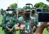 Pangdivif 2 Kostrad Melepas Satgas Tanggap Penanggulangan Bencana Semeru