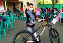 Mau Vaksin Bisa Dapat Sepeda Gunung, Polres Malang Adakan Gebyar Vaksinasi Massal Untuk Masyarakat Kabupaten Malang