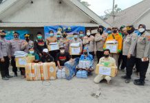Peduli Korban Erupsi Semeru, Polwan RI Salurkan Bansos dan Gelar Trauma Healing