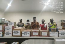 Polsek Wagir Galang Bantuan Untuk Korban Bencana Erupsi Gunung Semeru