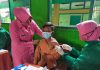 Maksimalkan Pencapaian Vaksinasi, Polres Sampang Kerahkan Bhayangkari Menjadi Sukarelawan Vaksinator Covid-19