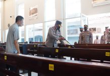 Jelang Natal 2021, Kapolresta Sidoarjo Cek Kesiapan Gereja