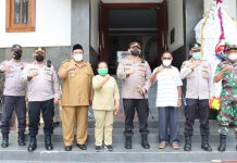 Jelang Nataru, Kapolres Pasuruan Kunjungi Gereja Terkait Penerapan Prokes Dan Antisipasi Teror