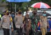 Kapolres Malang Raya Dampingi Kunjungan Irwasum Polri dan Waka Polda JatimTinjau Pengamanan Gereja di Malang Kota
