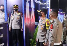 Kapolres Malang Keliling Pastikan Kesiapan Pos Pam Nataru 2022