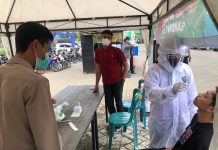 Libur Nataru, Polres Batu Lakukan Swab Antigen Acak di Lokasi Wisata