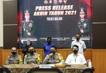 Release Akhir Tahun, Polres Malang Berhasil Tekan Angka Kriminalitas