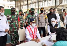 Forkopimda dampingi Menhub cek Kesiapan Penanganan Kedatangan PPLN di LPMP Jatim