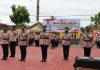 Kapolres Muba Pimpin Sertijab Kabag, Kasat dan Kapolsek