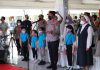 Kapolda Jatim hadiri Launching Vaksinasi Merdeka Anak oleh Kapolri; target 2,5 Juta Dosis Vaksin Disiapkan Untuk Anak-anak di Jatim