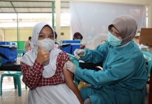 Tanpa Henti, Polres Malang Gelar Vaksinasi Usia 6-11 Tahun Setiap Harinya