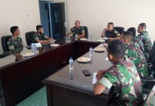 Rapat Koordinasi Tim Kerja ZI Satker Divif-2 Kostrad TA 2022