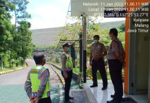 Polsek Kalipare Rutin Patroli Antisipasi Tindak Kejahatan dan Pencegahan Penyebaran Virus Corona
