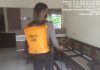Sterilisasi Mako, Polsek Gedangan Semprotkan Disinfektan