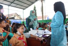 Selamatkan Generasi Penerus Bangsa, Polres Malang Terus Gelar Vaksinasi Anak