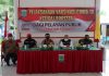 Kapolsek Kepanjen Terima Kunjungan Forkopimda Kabupaten Malang, Tinjau Vaksinasi Serentak