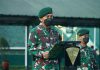 Pangdivif 2 Kostrad Pimpin Upacara Bendera di Madivif 2 Kostrad
