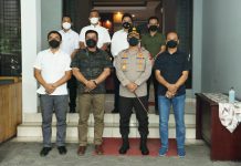 Obrolan Hangat Kapolda Jatim dengan Kabinda Jatim, Tingkatkan Sinergitas untuk Jatim yang kondusif