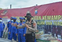 Polres Lamongan Gelar Pelatihan Peningkatan Kemampuan Penanggulangan Bencana dan Terorisme serta Radikalisme