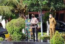 Forkopimda Kabupaten Malang Laksanakan Apel Gelar Pasukan Pamor Keris 2022
