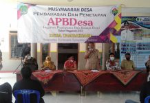 Pemerintah Desa Tambaksari Purwodadi Gelar Penetapan APBDesa Tahun 2022