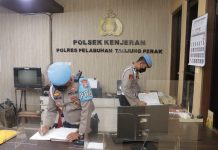 Cegah Pelanggaran Anggota, Kabid Propam Polda Jatim Bersama Anggota Mengecek Kedisiplinan dan Kesiapsiagaan Polsek Jajaran