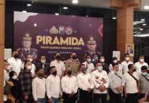 Jalin Sinergitas, Kapolres Pasuruan Gelar “Piramida” Ngopi Bareng Sama Media Dalam Rangka HPN 2022