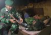 Sambil Terbaring Karena Sakit, Partigen Wonda: Terimakasih Satgas TNI 412 Kostrad