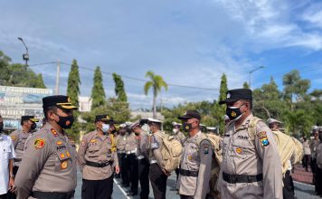 Pengamanan Pilkades Serentak 2022, Polres Probolinggo Gelar Serpas