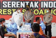 Kapolresta Sidoarjo: Percepatan Vaksinasi dan Kepatuhan Prokes Harus Terus Dimasifkan