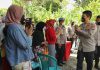 Kapolda Jatim Mengecek Vaksinasi Serentak di Kabupaten Sidoarjo