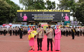 Jabatan Kapolres Malang Resmi Berganti