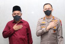 Kapolres Malang Silaturahmi dengan Ketua PWNU Jatim Kiai Marzuki